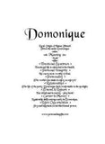 name meaning by email, Name meaning gift, Domonique gift, Personalized-Unique-Gifts.com