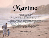 Name Gift, meanings of name, Martino, what in my name, Personalize Gifts, Personalized Gifts, personalized-unique-gifts.com