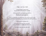 Why I Love You Dad, Create poem, memories poem gift, need to do your poem, your own written poem for gift, personalized-unique-gifts