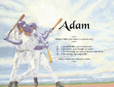 Acrostic poem Meaning, Adam, baseball, Poem Meaning, personalized unique gifts