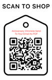 Shop Scan Code, Anniversary Chronicle As PDF, Personalized Unique Gifts