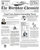 birthday chronicle, front page newspaper, about day You was born on, birthday gift, Personalized Gifts, personalized-unique-gifts