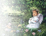 Child Pray, Now I lay down to sleep, personalized gifts, personalized unique gifts