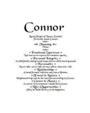 meaning name by email, Connor name gift, Personalized-Unique-Gifts, personalized gifts, personalize gifts