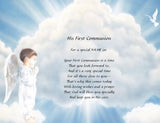 His First Communion, church on first communion, personalized gifts, personalized unique gifts