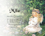 Baby Acrostic Poem, Mila, name poem, baby gift, personalized-unique-gifts, personalized gifts
