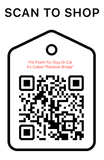 Shop Scan Code, Pet Poem For Dog Or cat it's Called "Rainbow Bridge", Personalized Unique Gifts
