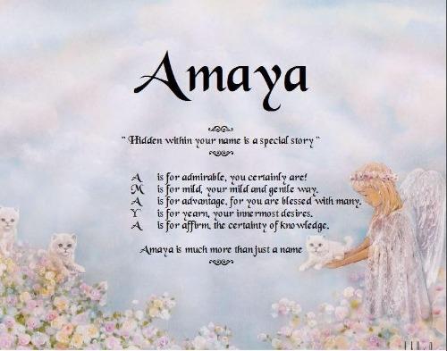 Name Poem for kids, Amaya, poem name, spell out each of name, personalized gifts, personalized-unique-gifts, personalize gifts