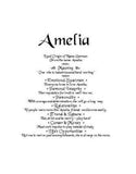 Amelia, name meaning by email, name gift, gift by email, personalized-unique-gifts, personalized gifts, personalize gifts